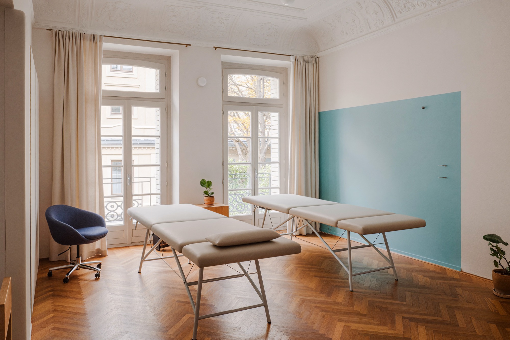 Behandlungsraum der Physiothek in Wien